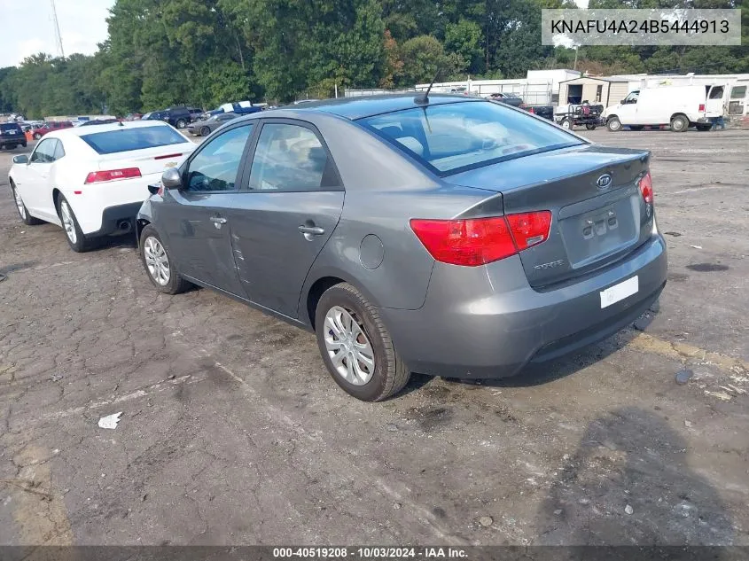 2011 Kia Forte Ex VIN: KNAFU4A24B5444913 Lot: 40519208