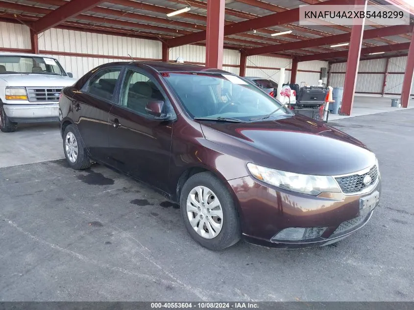 2011 Kia Forte Ex VIN: KNAFU4A2XB5448299 Lot: 40553604