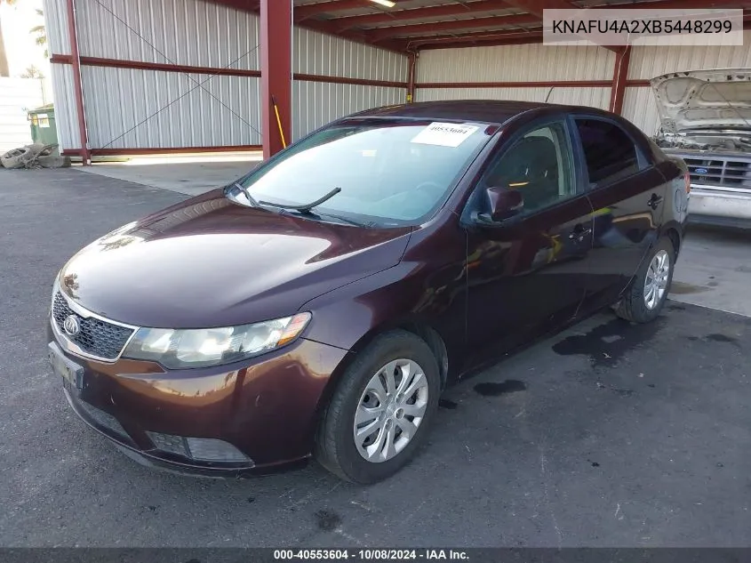 2011 Kia Forte Ex VIN: KNAFU4A2XB5448299 Lot: 40553604