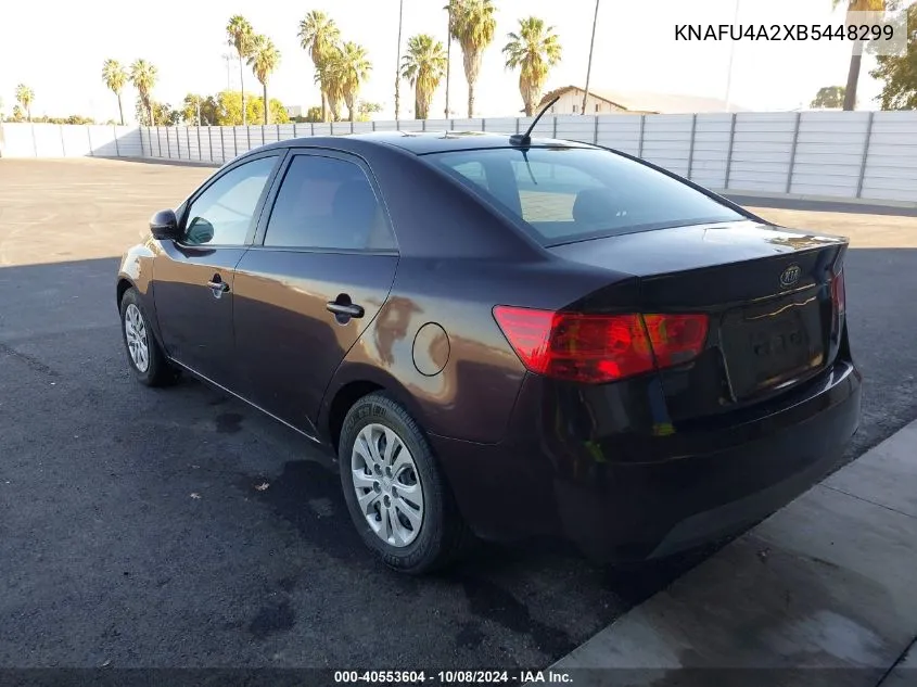 2011 Kia Forte Ex VIN: KNAFU4A2XB5448299 Lot: 40553604