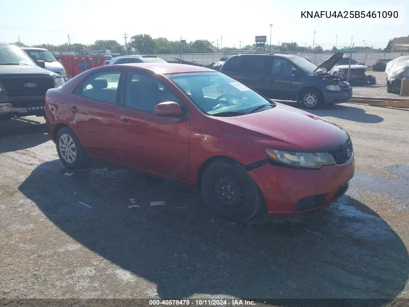 2011 Kia Forte Ex VIN: KNAFU4A25B5461090 Lot: 40578478