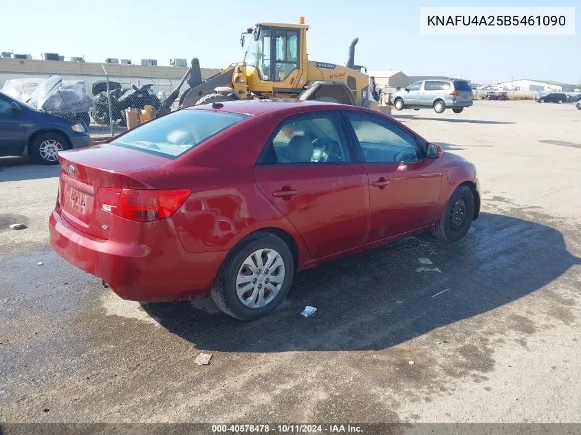 2011 Kia Forte Ex VIN: KNAFU4A25B5461090 Lot: 40578478