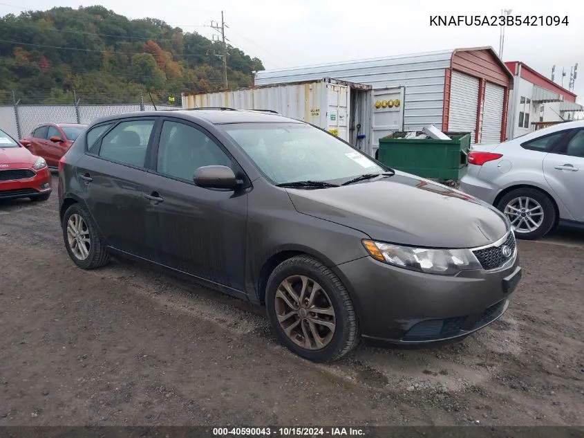 2011 Kia Forte Ex VIN: KNAFU5A23B5421094 Lot: 40590043