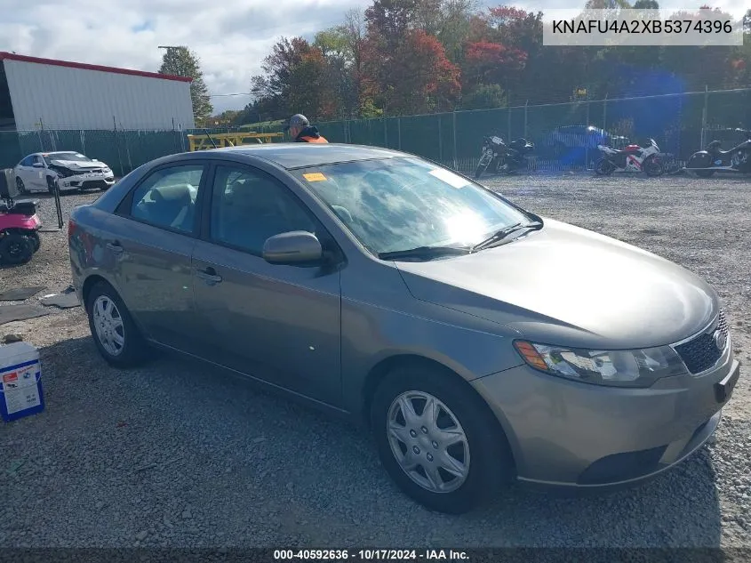 2011 Kia Forte Ex VIN: KNAFU4A2XB5374396 Lot: 40592636