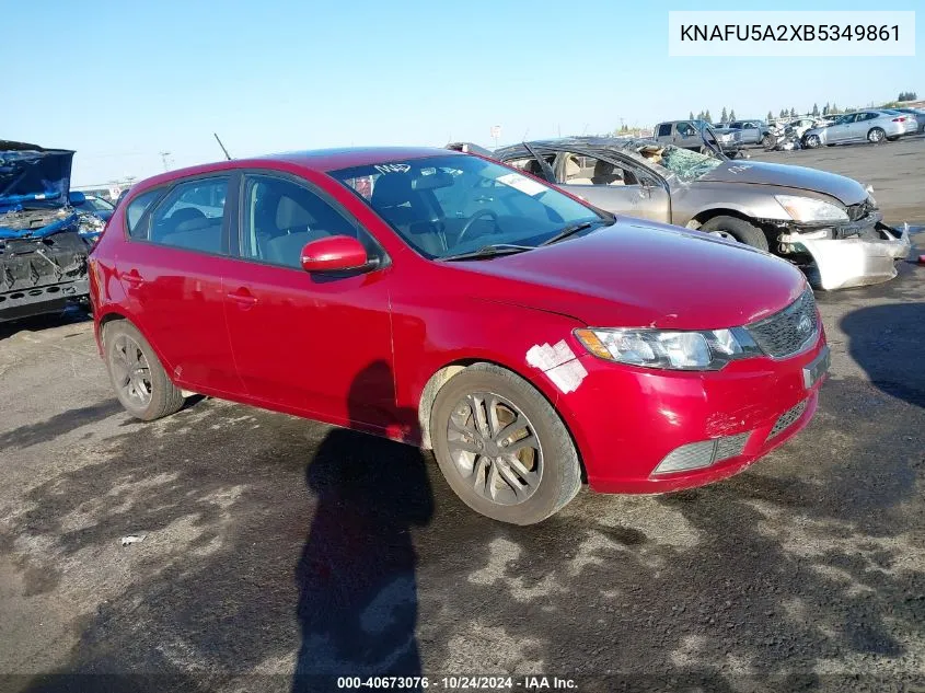 2011 Kia Forte Ex VIN: KNAFU5A2XB5349861 Lot: 40673076