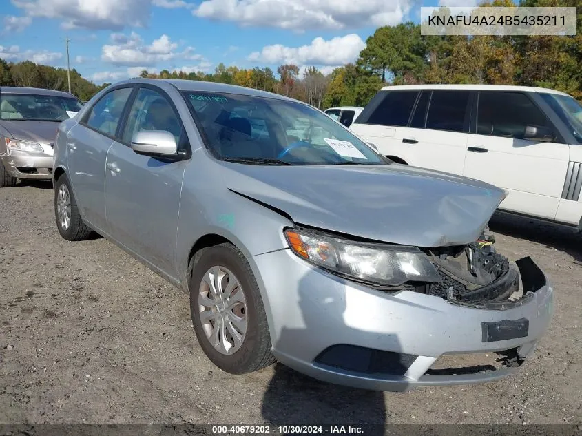 2011 Kia Forte Ex VIN: KNAFU4A24B5435211 Lot: 40679202