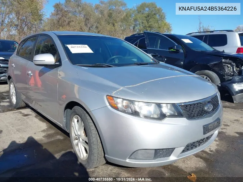 2011 Kia Forte Ex VIN: KNAFU5A24B5364226 Lot: 40735550