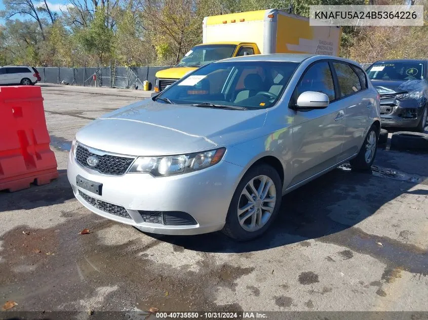 2011 Kia Forte Ex VIN: KNAFU5A24B5364226 Lot: 40735550