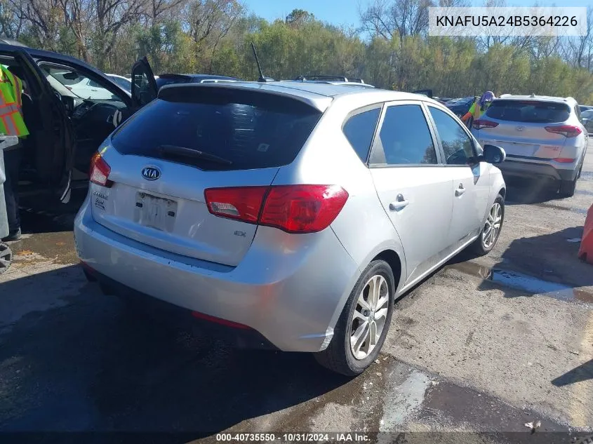 2011 Kia Forte Ex VIN: KNAFU5A24B5364226 Lot: 40735550