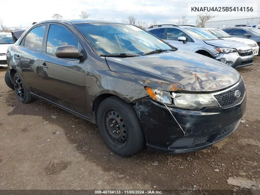 2011 Kia Forte Ex VIN: KNAFU4A25B5414156 Lot: 40784133