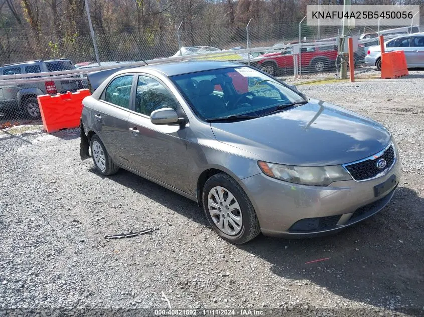 2011 Kia Forte Ex VIN: KNAFU4A25B5450056 Lot: 40821592