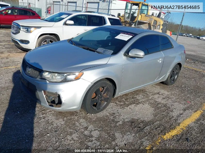 2011 Kia Forte Koup Ex VIN: KNAFU6A27B5454685 Lot: 40839310