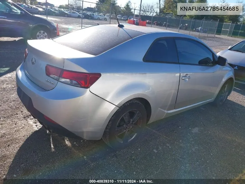 2011 Kia Forte Koup Ex VIN: KNAFU6A27B5454685 Lot: 40839310