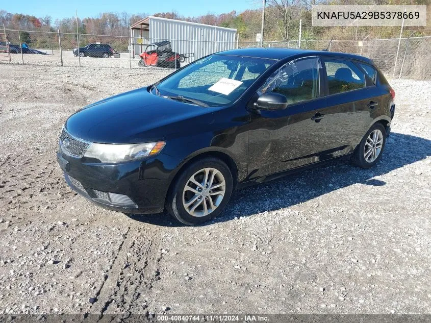 2011 Kia Forte Ex VIN: KNAFU5A29B5378669 Lot: 40840744