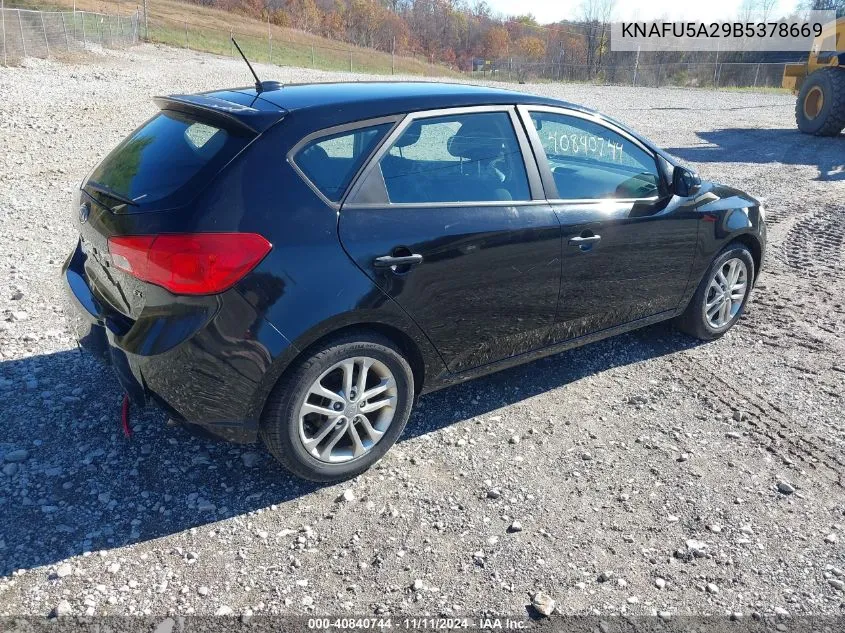 2011 Kia Forte Ex VIN: KNAFU5A29B5378669 Lot: 40840744