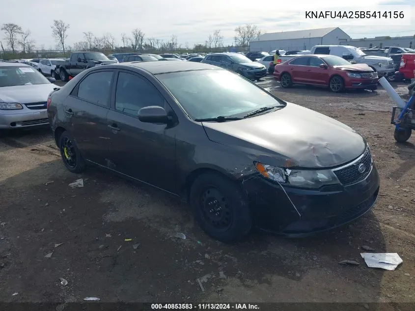 KNAFU4A25B5414156 2011 Kia Forte Ex