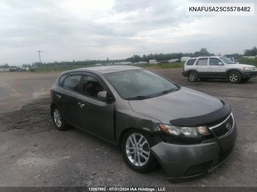 KNAFU5A25C5578482 2012 Kia Forte Ex