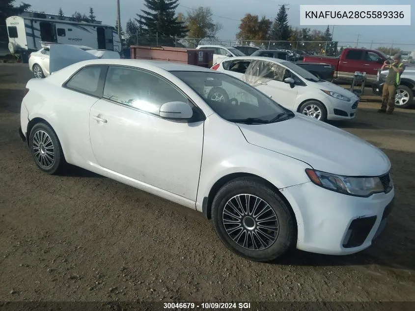 2012 Kia Forte Ex VIN: KNAFU6A28C5589336 Lot: 30046679