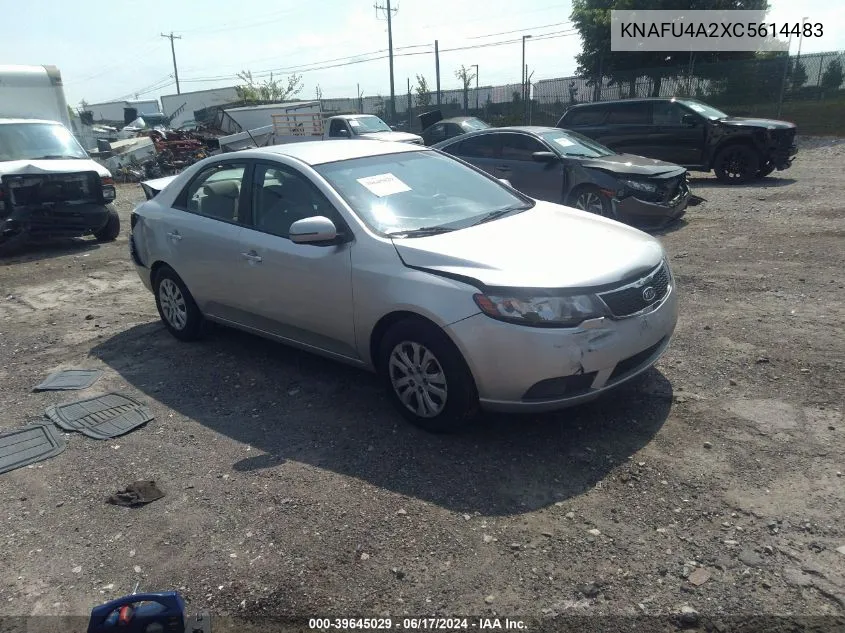 2012 Kia Forte Ex VIN: KNAFU4A2XC5614483 Lot: 39645029