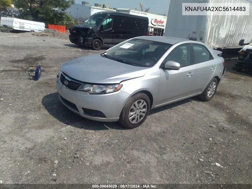 KNAFU4A2XC5614483 2012 Kia Forte Ex