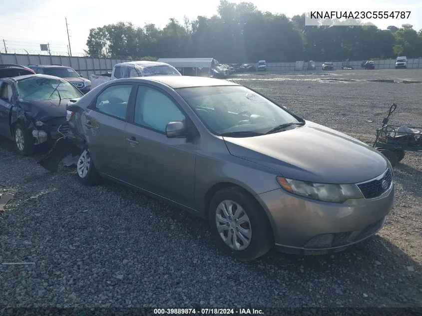 2012 Kia Forte Ex VIN: KNAFU4A23C5554787 Lot: 39889874