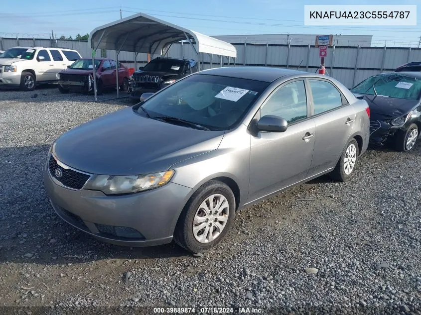 KNAFU4A23C5554787 2012 Kia Forte Ex