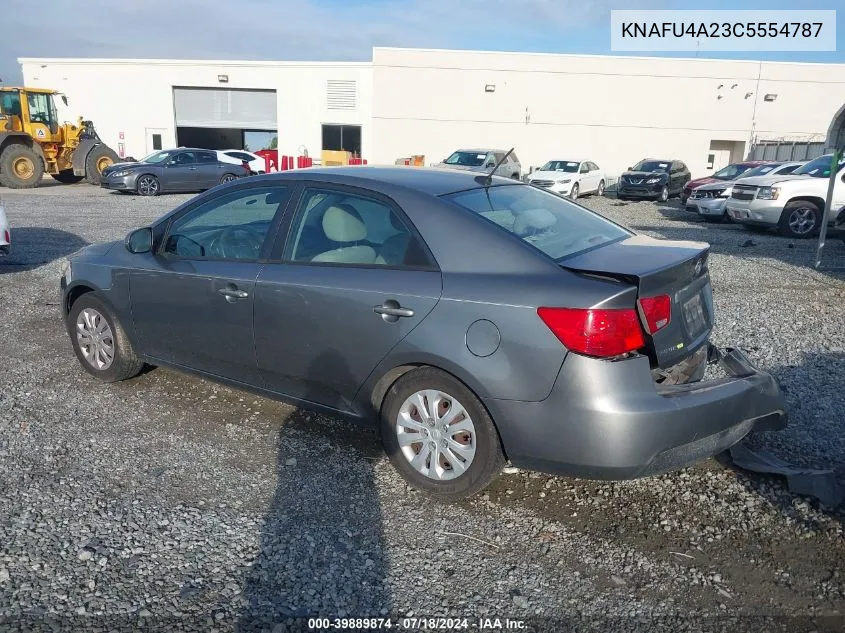 2012 Kia Forte Ex VIN: KNAFU4A23C5554787 Lot: 39889874