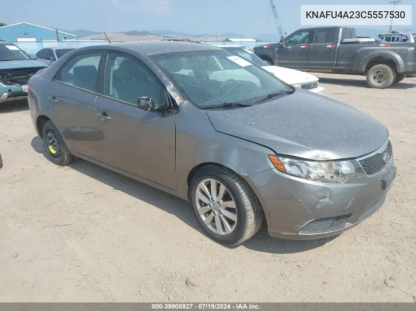 2012 Kia Forte Ex VIN: KNAFU4A23C5557530 Lot: 39905927