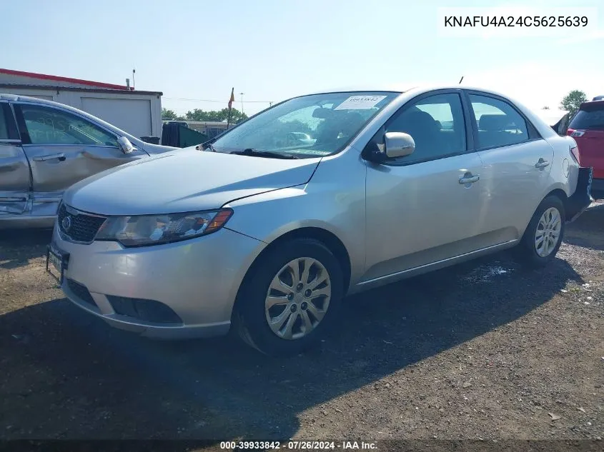 KNAFU4A24C5625639 2012 Kia Forte Ex