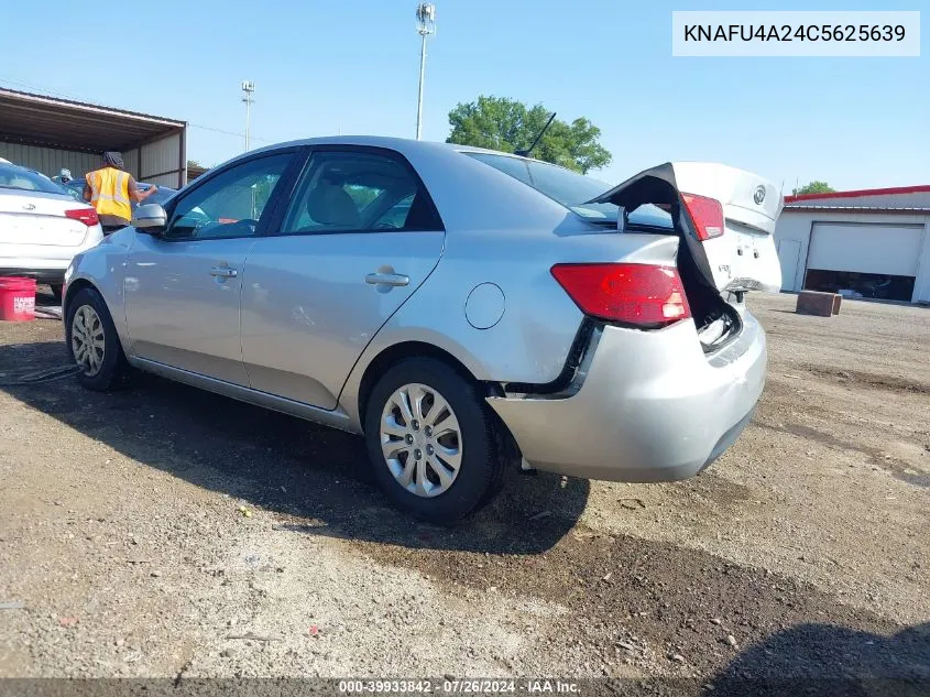 KNAFU4A24C5625639 2012 Kia Forte Ex