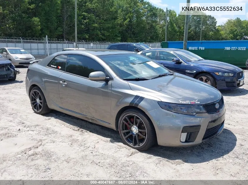 KNAFW6A33C5552634 2012 Kia Forte Koup Sx