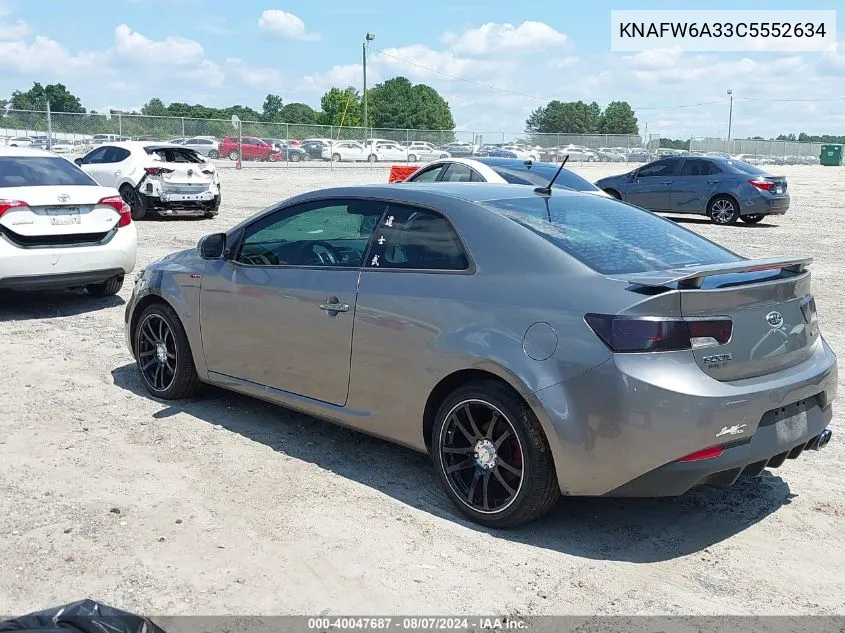 KNAFW6A33C5552634 2012 Kia Forte Koup Sx