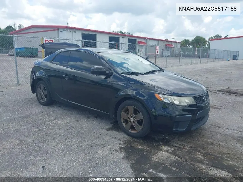 KNAFU6A22C5517158 2012 Kia Forte Koup Ex