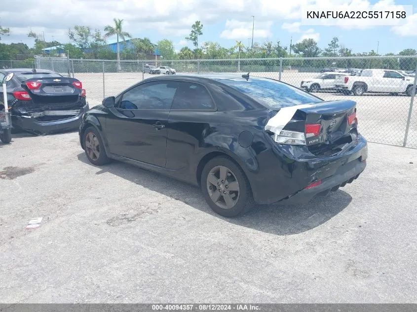 KNAFU6A22C5517158 2012 Kia Forte Koup Ex