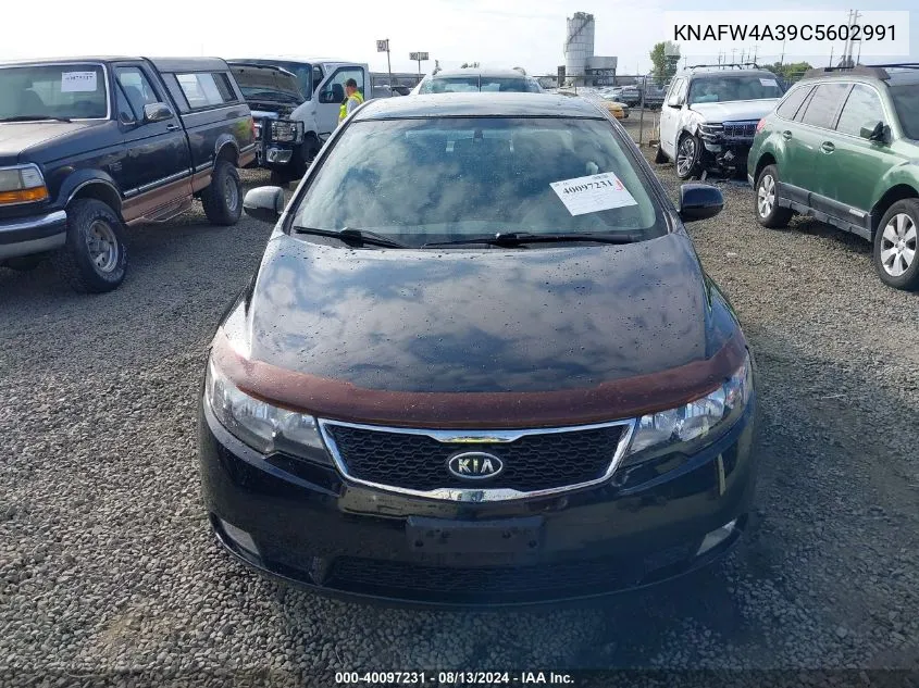 KNAFW4A39C5602991 2012 Kia Forte Sx