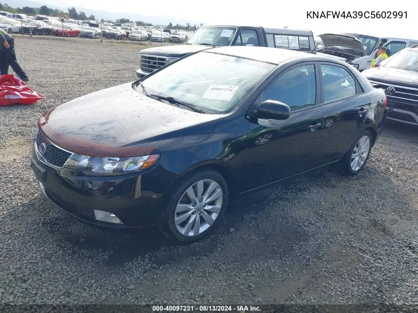 KNAFW4A39C5602991 2012 Kia Forte Sx