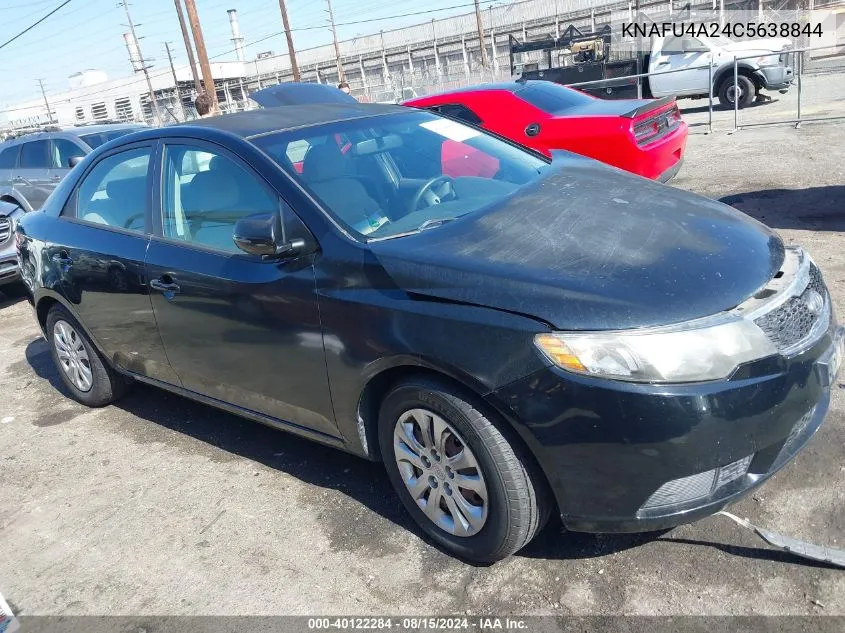 KNAFU4A24C5638844 2012 Kia Forte Ex