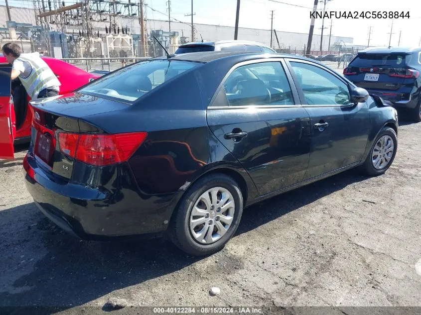 2012 Kia Forte Ex VIN: KNAFU4A24C5638844 Lot: 40122284