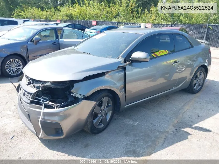 KNAFU6A24C5522524 2012 Kia Forte Koup Ex