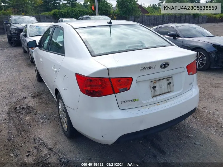 KNAFU4A28C5638569 2012 Kia Forte Ex