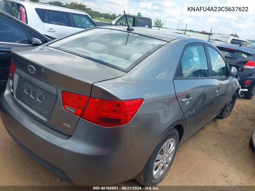 KNAFU4A23C5637622 2012 Kia Forte Ex