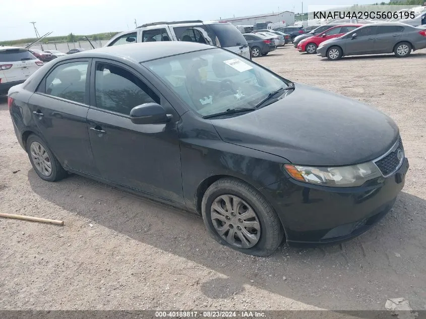 2012 Kia Forte Ex VIN: KNAFU4A29C5606195 Lot: 40189817