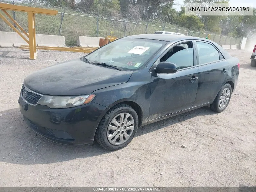 KNAFU4A29C5606195 2012 Kia Forte Ex