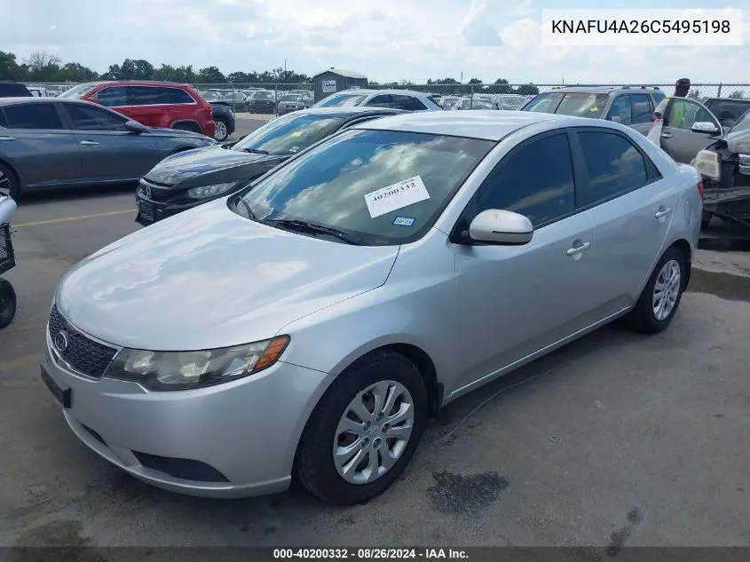 KNAFU4A26C5495198 2012 Kia Forte Ex