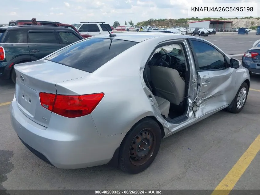 KNAFU4A26C5495198 2012 Kia Forte Ex