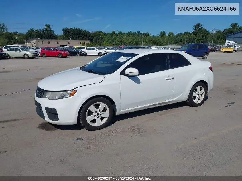 2012 Kia Forte Koup Ex VIN: KNAFU6A2XC5624166 Lot: 40238257