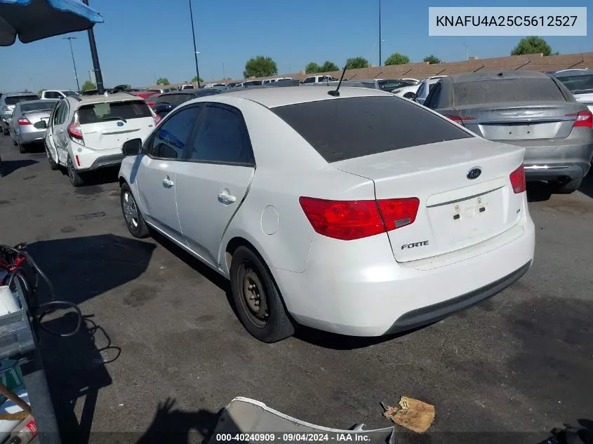 2012 Kia Forte Ex VIN: KNAFU4A25C5612527 Lot: 40240909