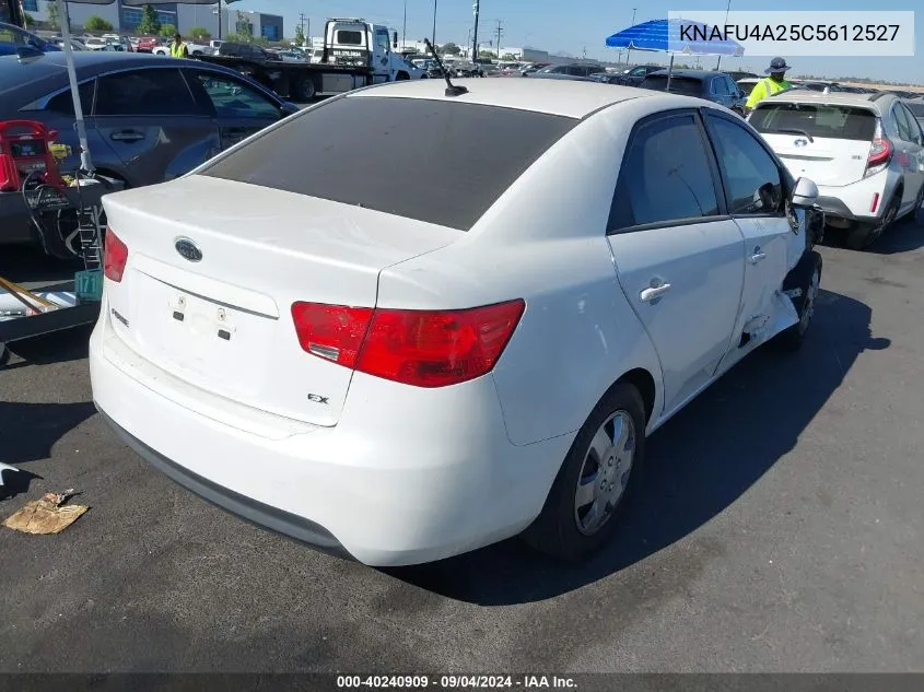 KNAFU4A25C5612527 2012 Kia Forte Ex