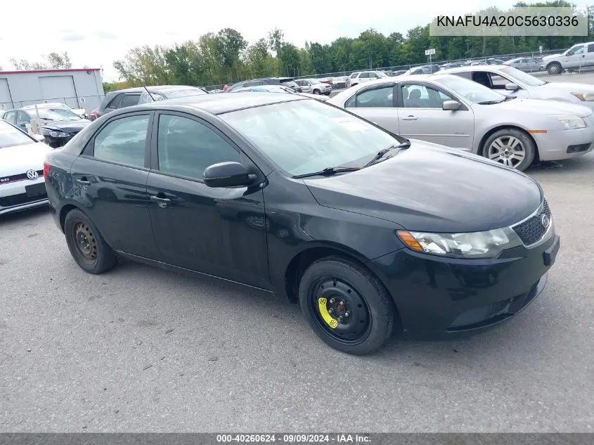 KNAFU4A20C5630336 2012 Kia Forte Ex