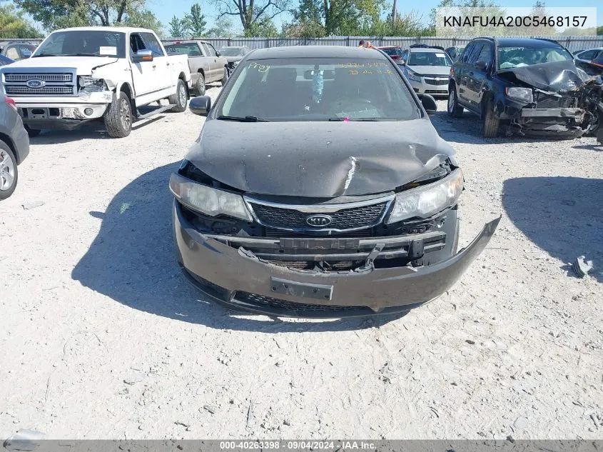 KNAFU4A20C5468157 2012 Kia Forte Ex